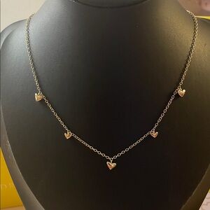 Kendra Scott Gold Heart Necklace